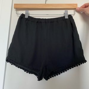 Brandy Melville Black High Waisted Shorts